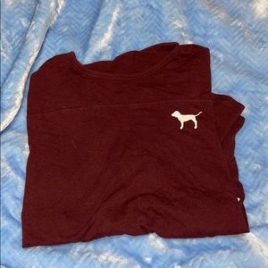 pink mid sleeve t-shirt